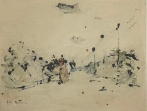 tableau aquarelle abel bertram