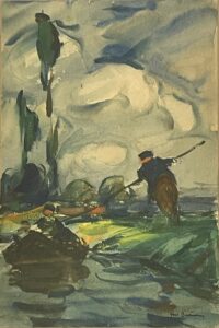 tableau aquarelle abel bertram