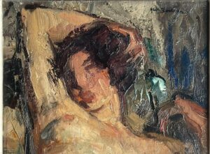 huile sur toile abel bertram