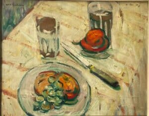 tableau nature morte abel bertram