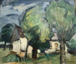 huile sur toile abel bertram