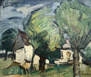 huile sur toile abel bertram