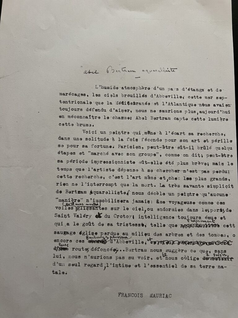 Texte de francois mauriac